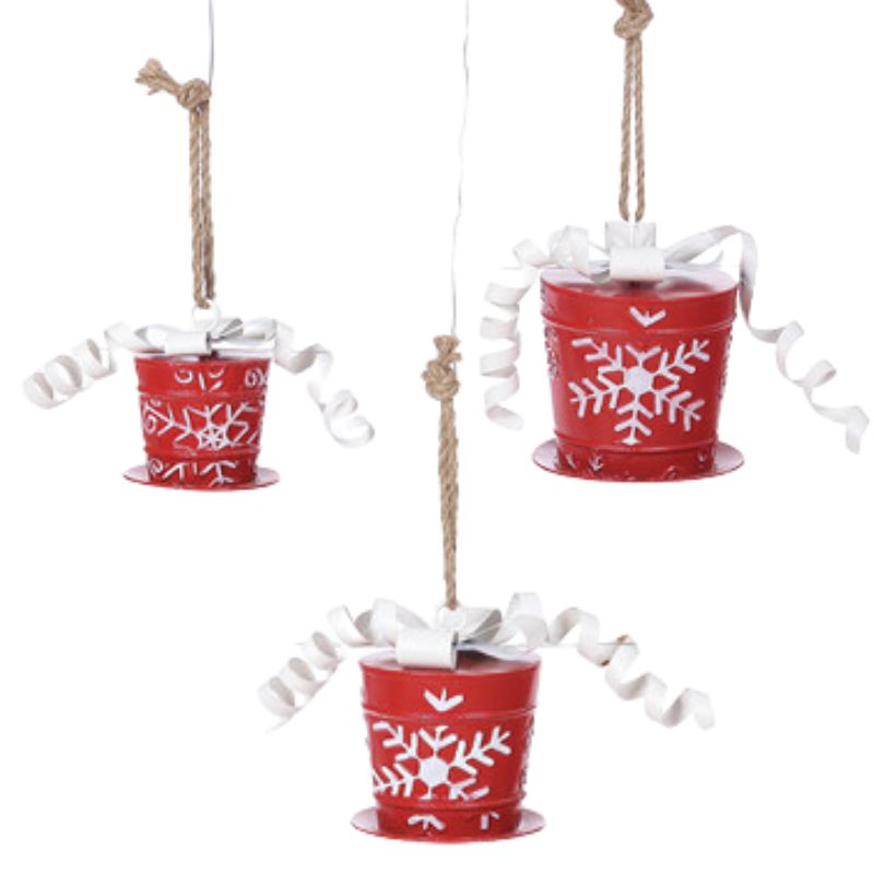 Small Snowflake Hat Bell W/Bow
